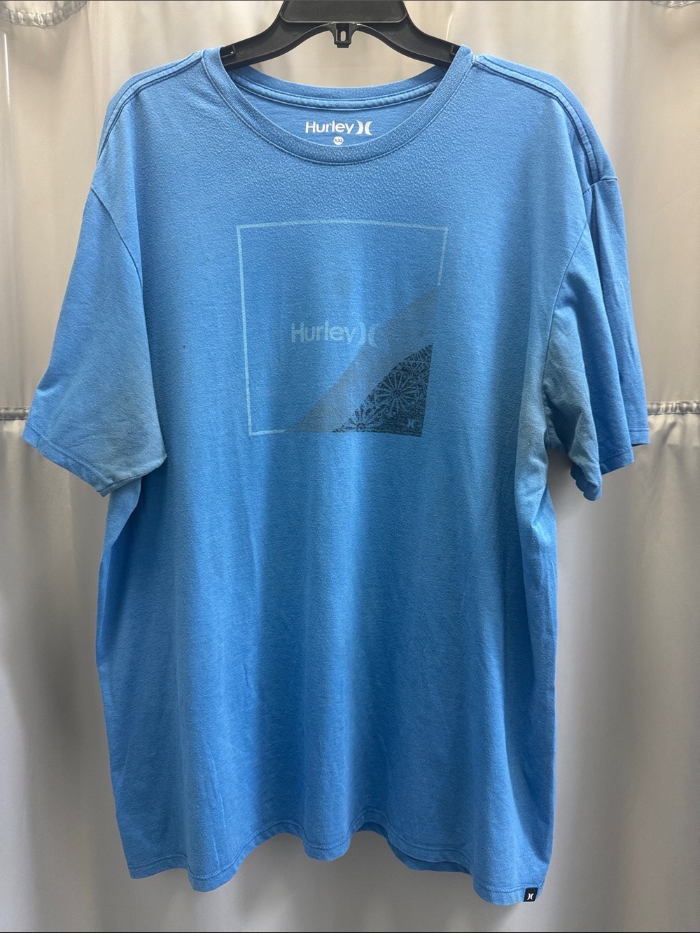 Hurley short sleeve T-shirt shirt size XXL worn sweat stained